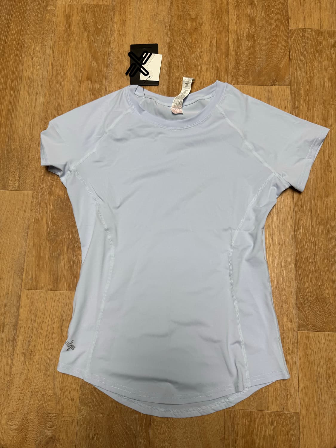 젝시믹스 숏슬리브 필라테스 상의 FXTA4108E 상품이미지1