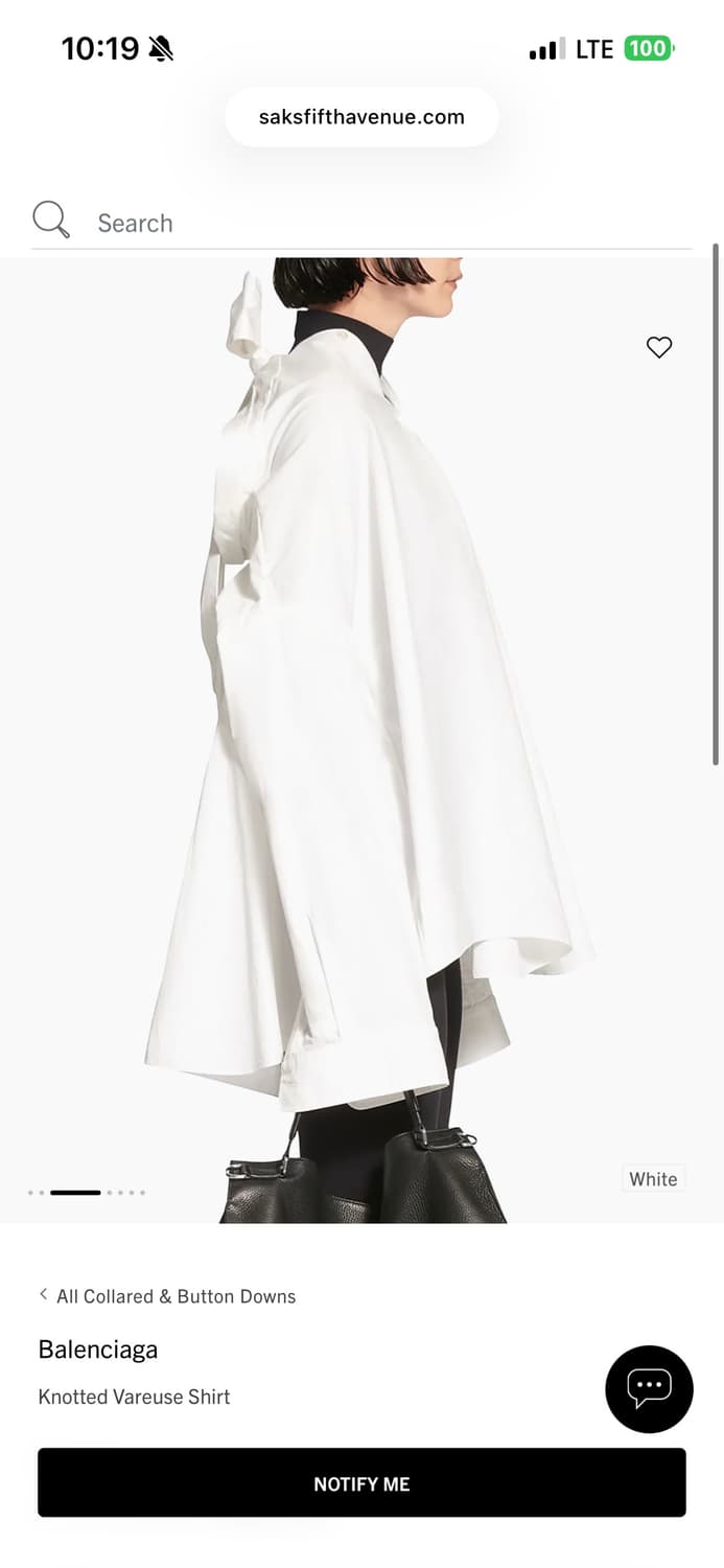 발렌시아가 셔츠 36 상품이미지1