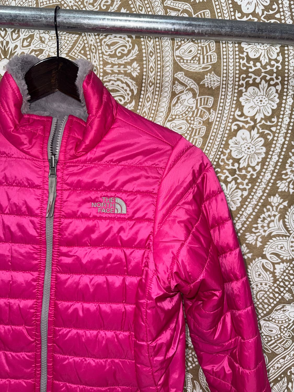 노스페이스 여성 리버시블 후리스 경량패딩  상품이미지7