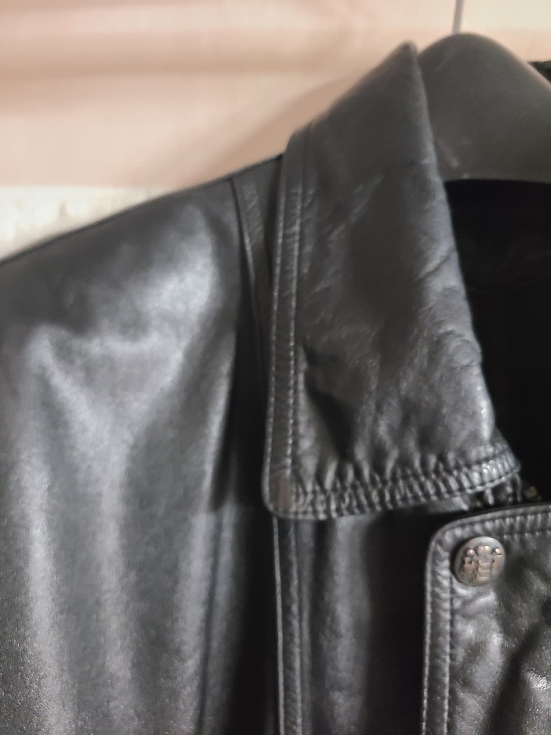 FOLKLAND 소가죽 자켓 블랙(95) 상품이미지2