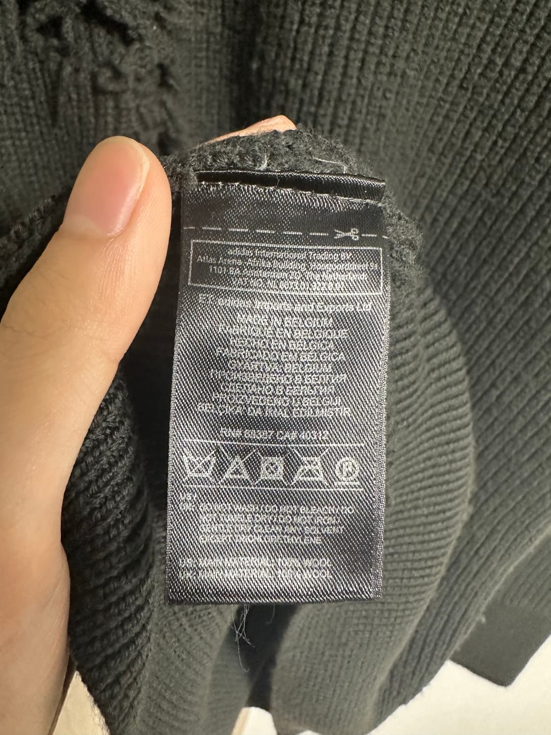 이지시즌1 디스트로이드 울 스웨터 상품이미지4