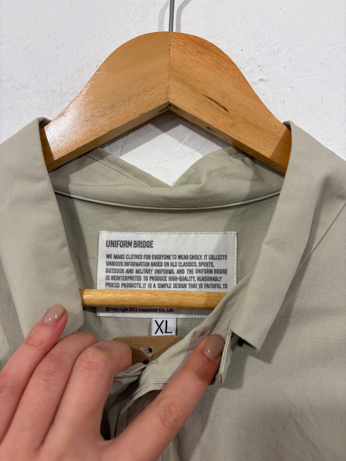 유니폼 브릿지 셔츠 상품이미지2