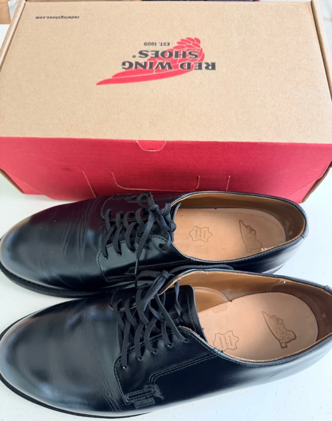 레드윙 포스트맨 슈즈 블랙 12(300) 상품이미지1