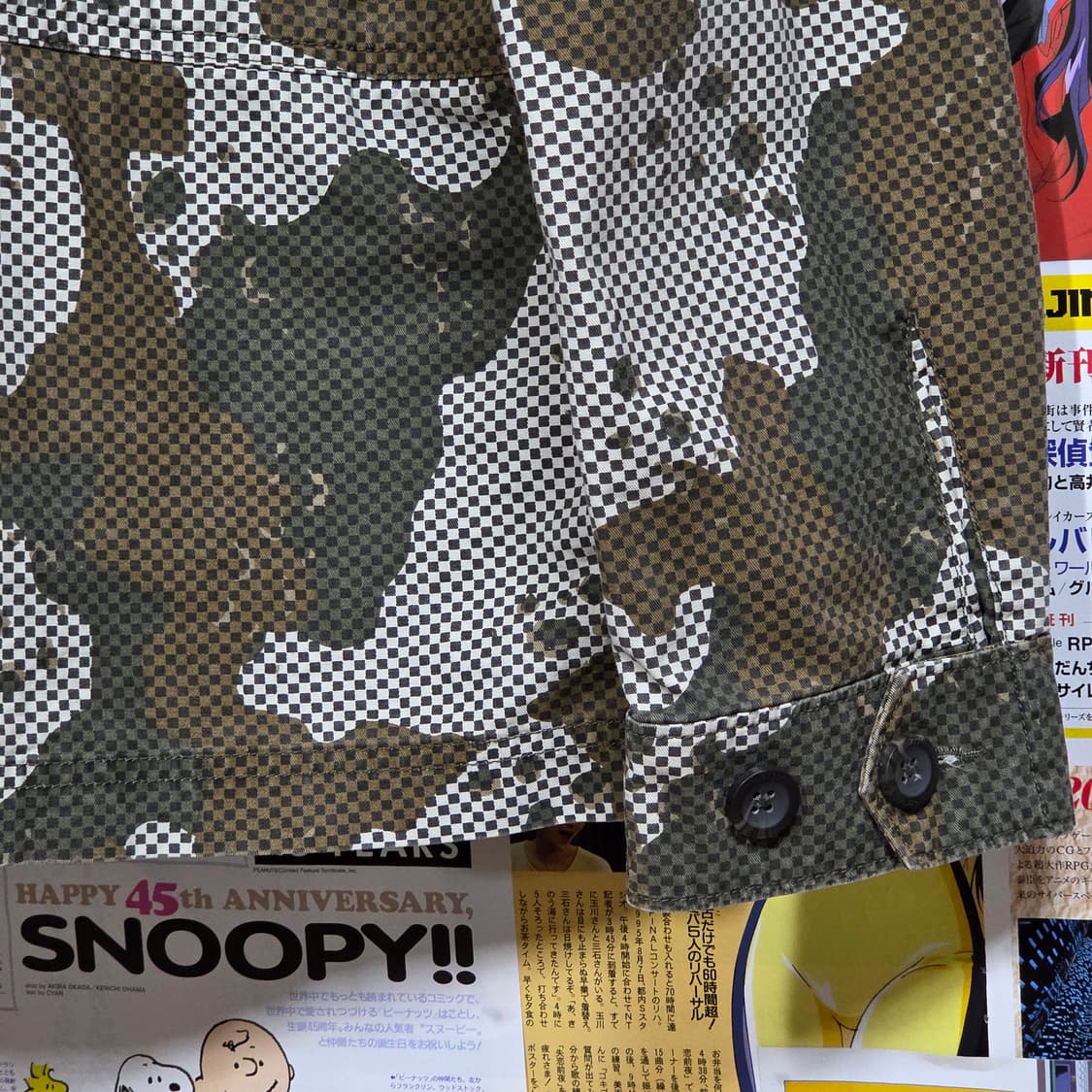 리바이스 카모 체크 코튼 필드 자켓 상품이미지7