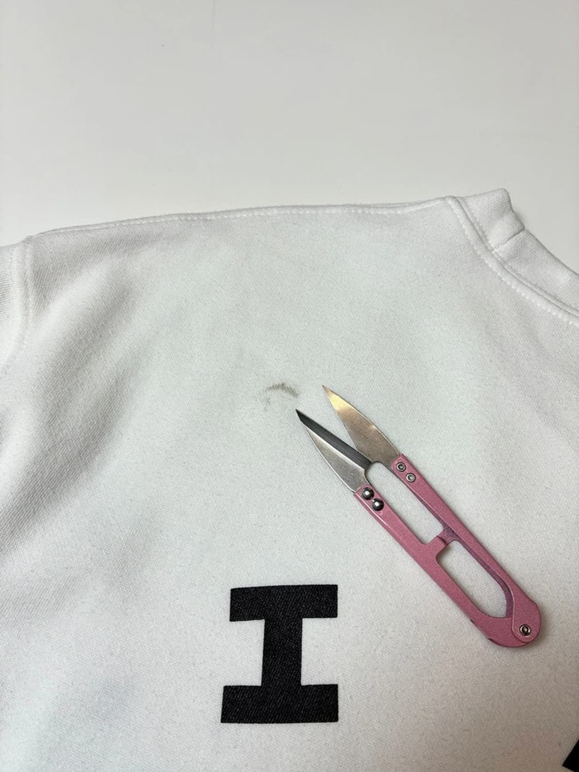 아이앱스튜디오 빅로고 오버핏 반팔 티셔츠 PN8630 상품이미지3