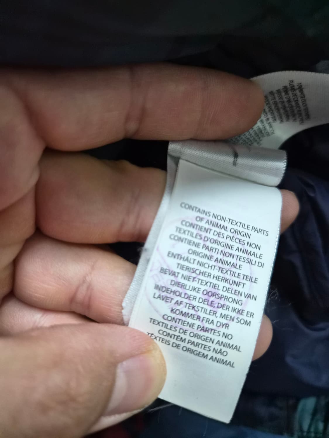 L/105) 폴로 랄프로렌 타탄체크 블랙와치 패딩 팝니다 상품이미지5