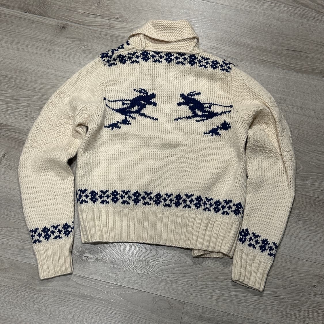 폴로 진스 노르딕 코위찬 니트 집업 상품이미지2