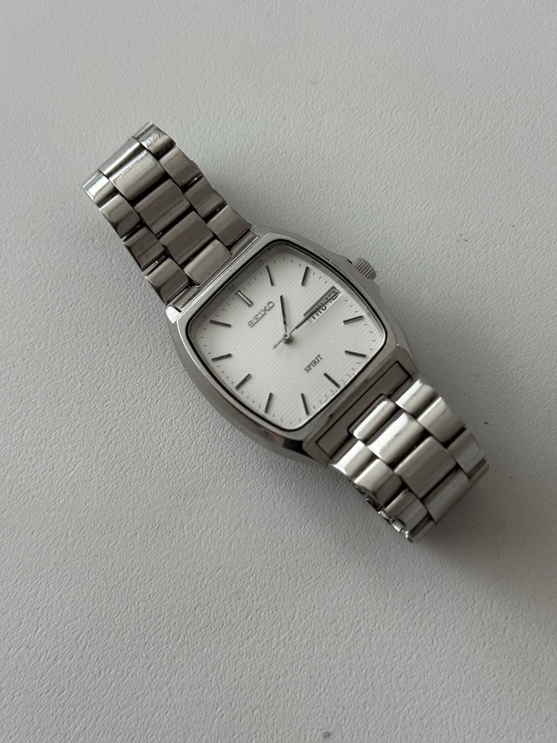 세이코 Seiko 쿼츠 스피릿 스퀘어 데이데이트 상품이미지3