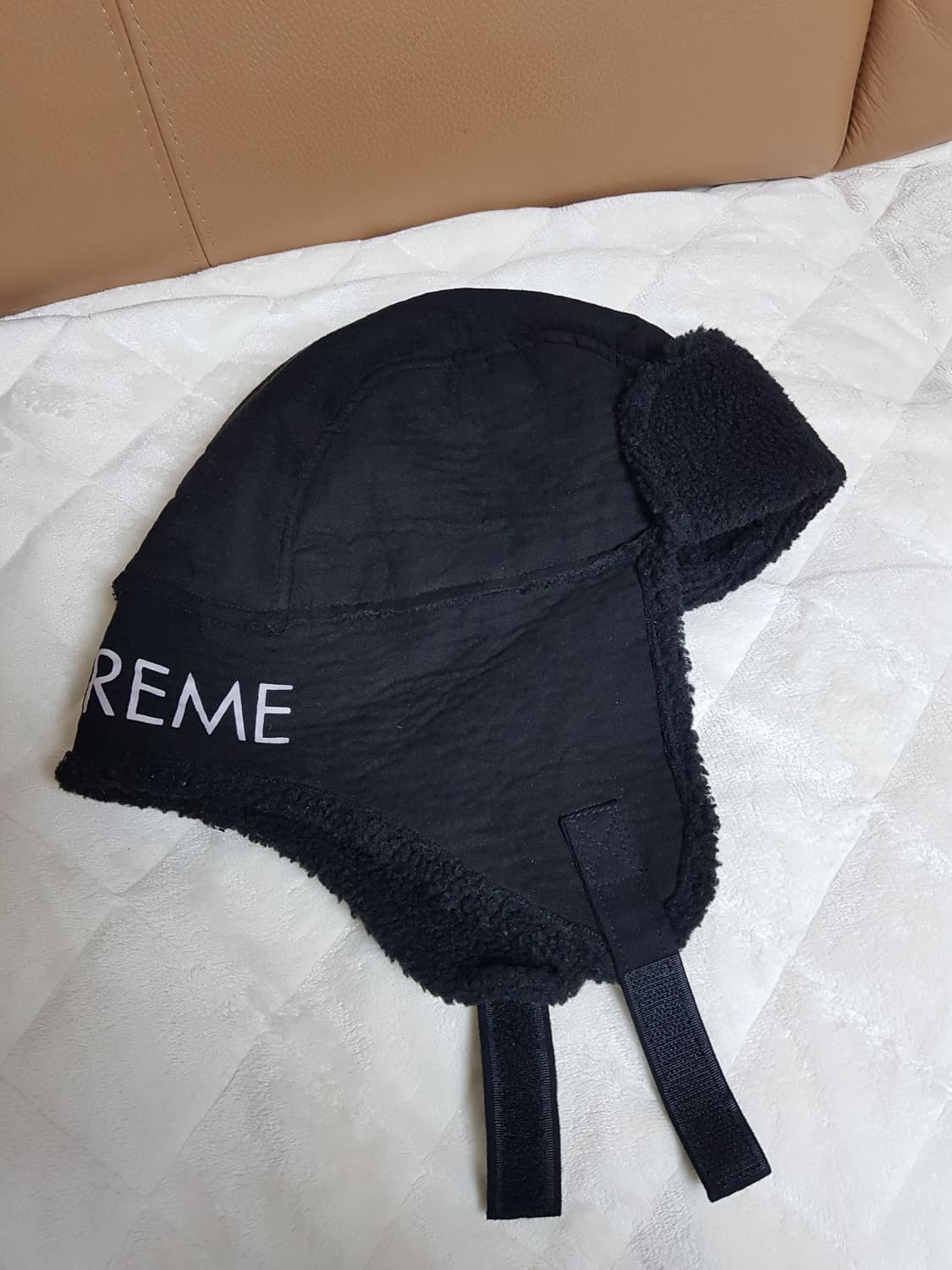 슈프림 트루퍼 햇 모자 블랙 15FW 상품이미지2