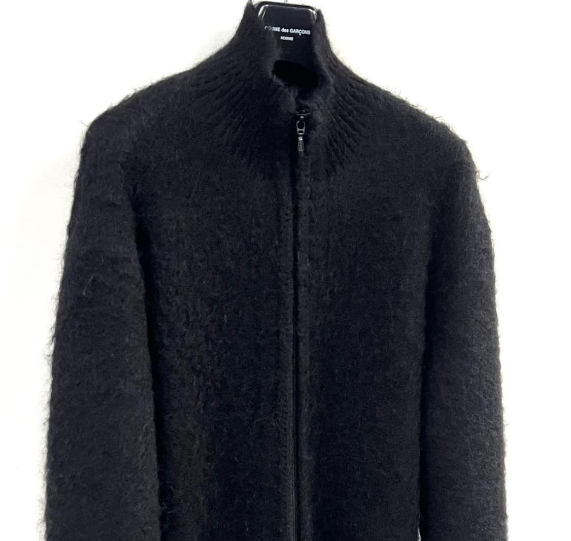 [M] 니들스 모헤어 니트집업 가디건 블랙 상품이미지1