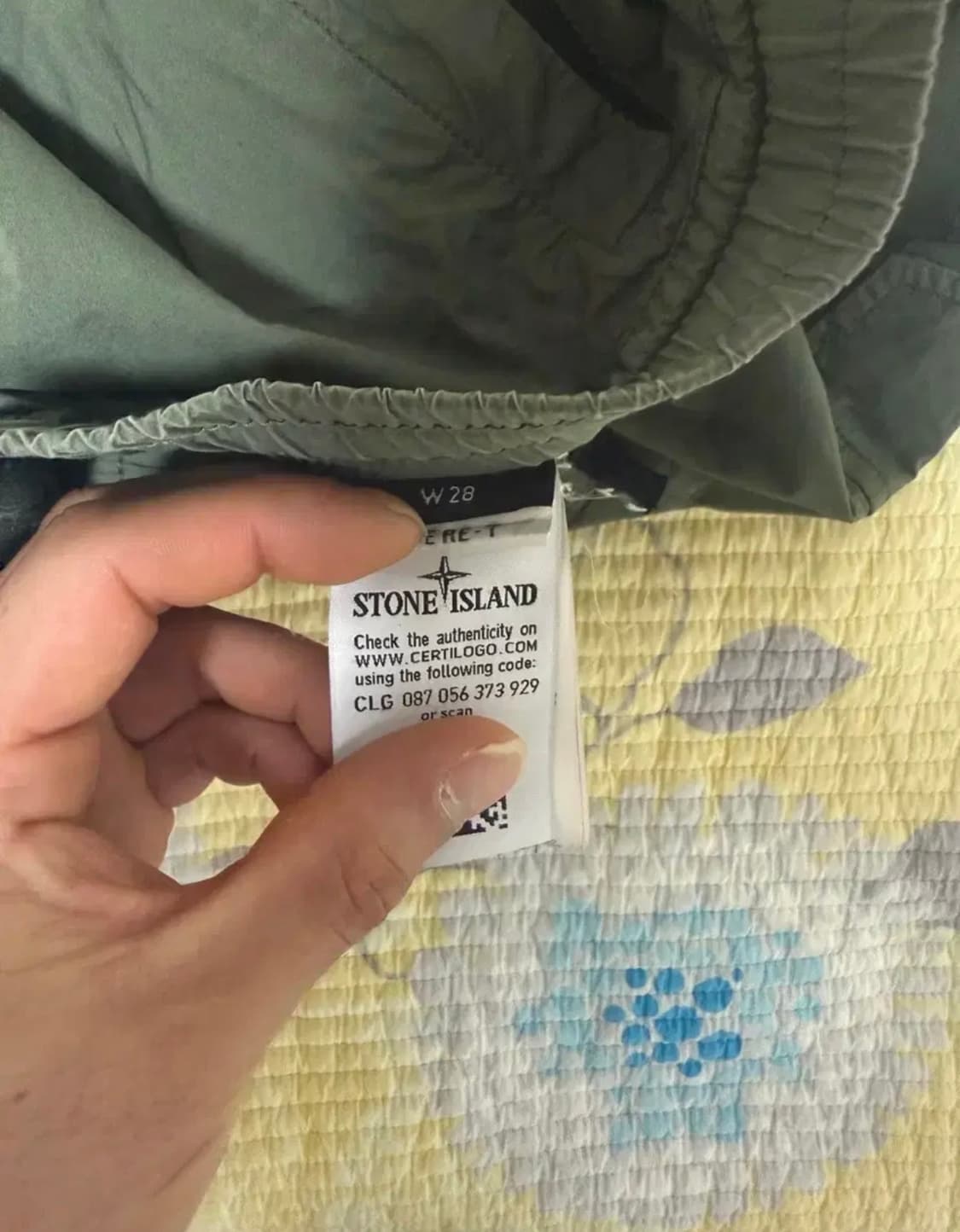 스톤아일랜드 S/S 조거 카고팬츠 상품이미지2