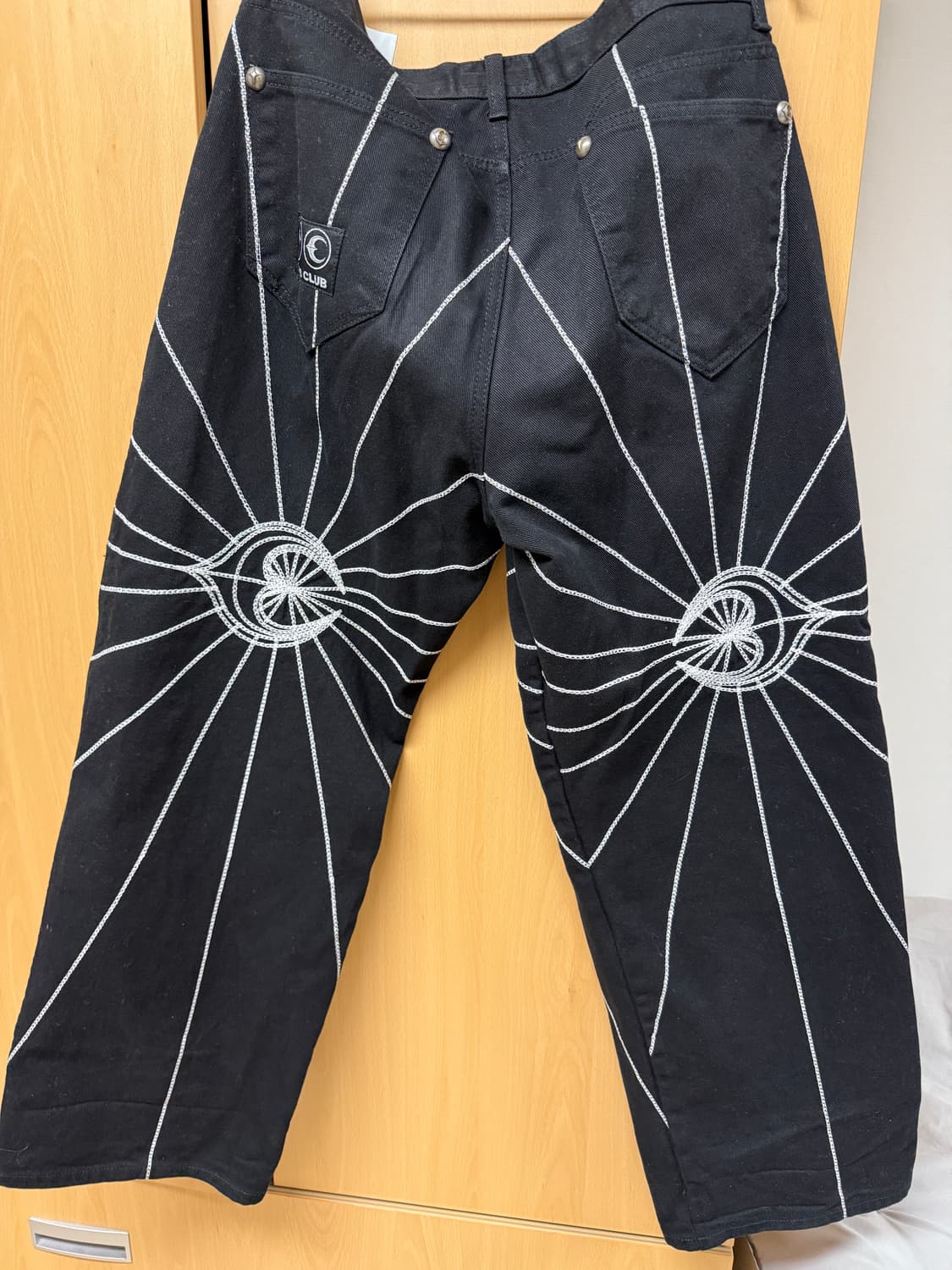 떠그클럽 체인스티치 팬츠 사이즈 2  상품이미지2