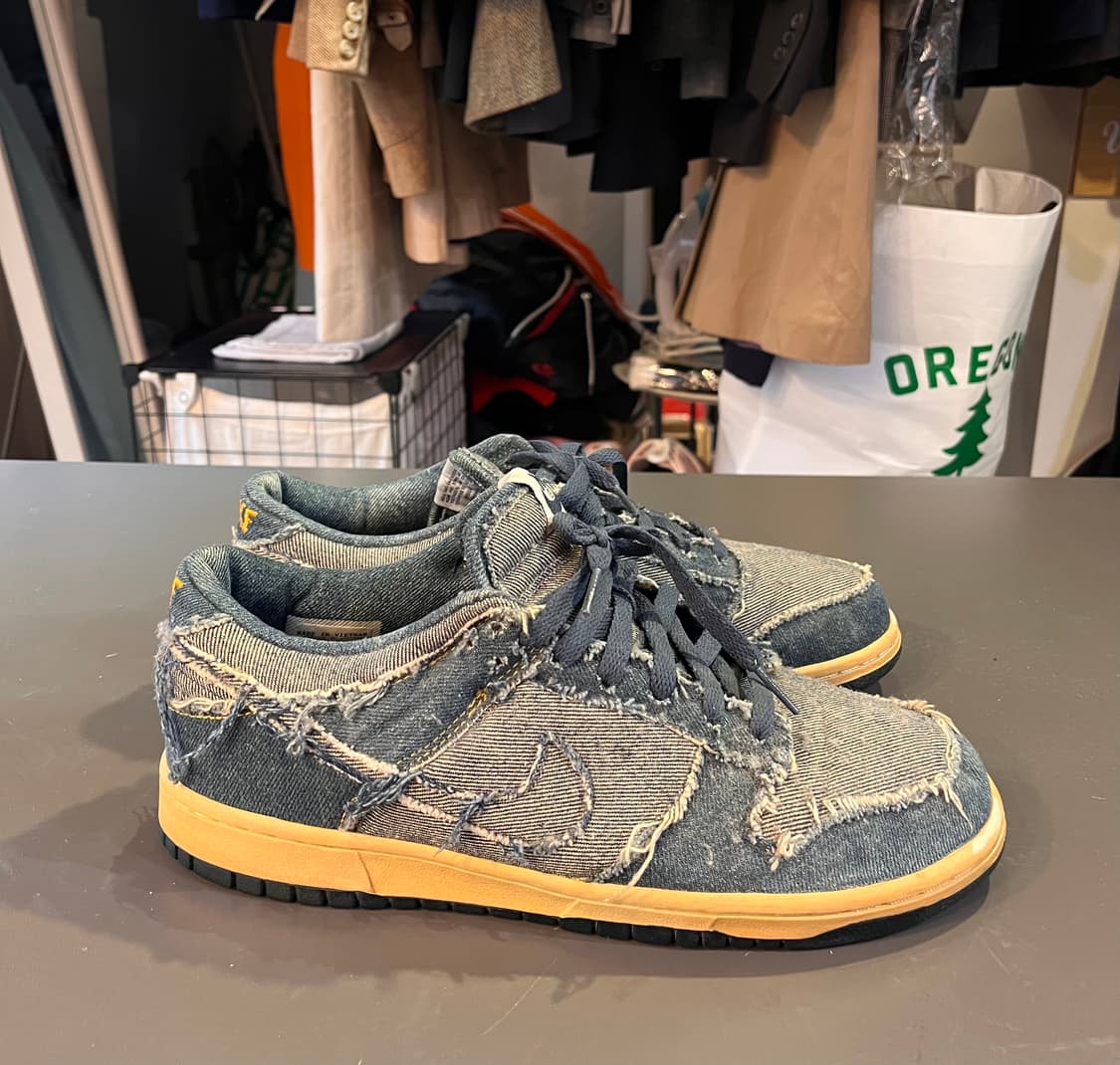 나이키 덩크 로우 CL 데님 (285mm) 상품이미지4