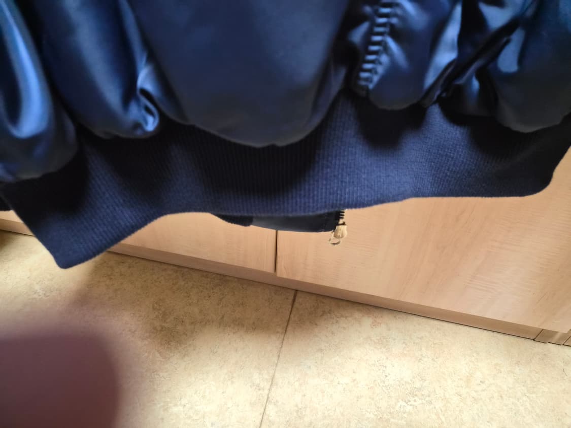 샵페어리 네이비 봄버 택있음 항공점퍼 상품이미지3