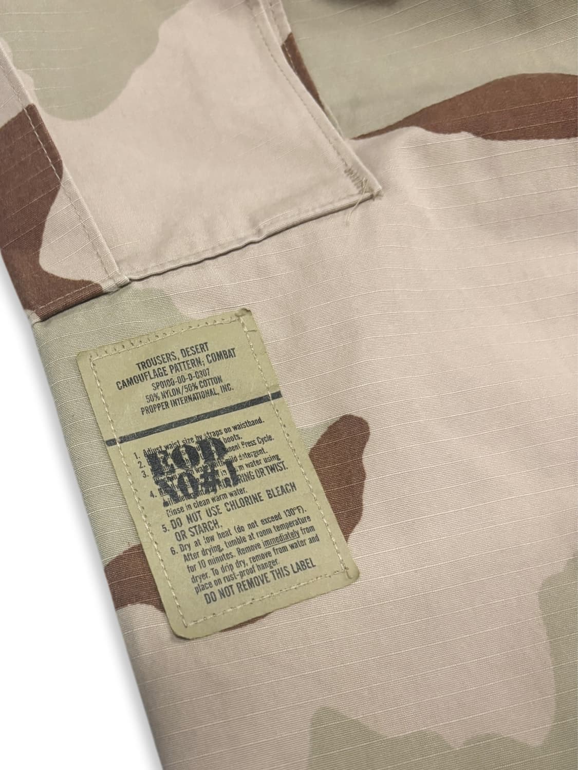 빈티지 오리지널 데저트 카모 버뮤다 (립스탑) 상품이미지5