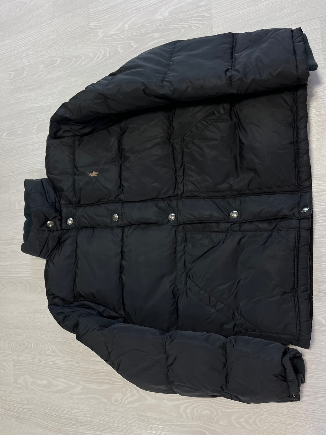 폴로 거위털 패딩 M  상품이미지1