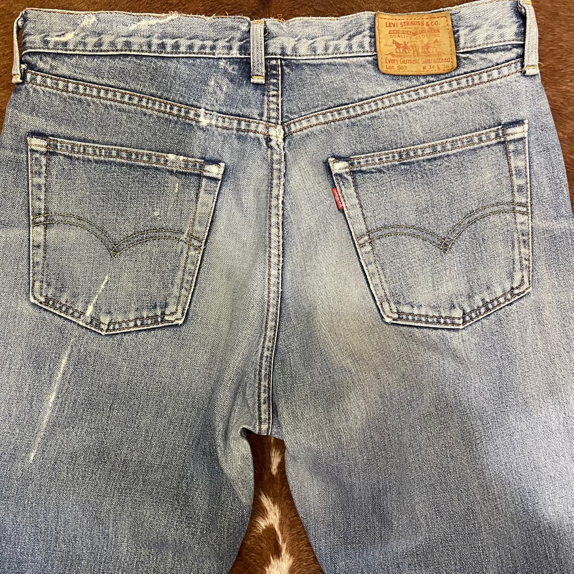 Vintage LEVI'S 503 빈티지워싱  상품이미지10