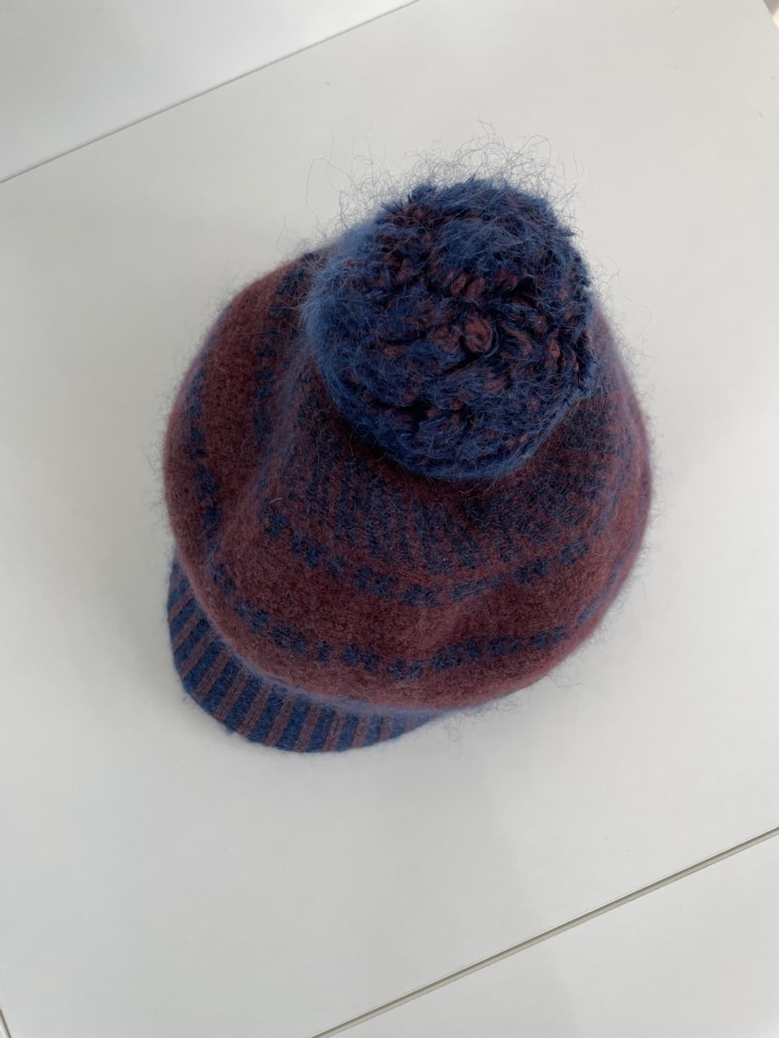 비비안 웨스트우드 오브 로고 폼폼 비니  상품이미지5