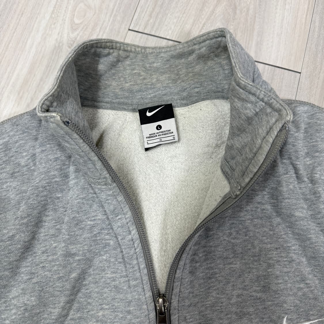 나이키 코튼 그레이 집업져지 상품이미지9