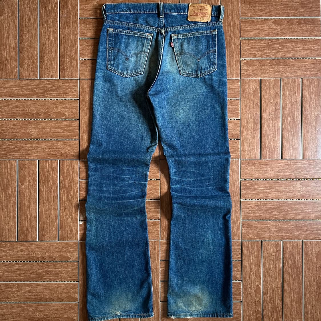 90‘s Levi’s 517 usa made denim pants 상품이미지5