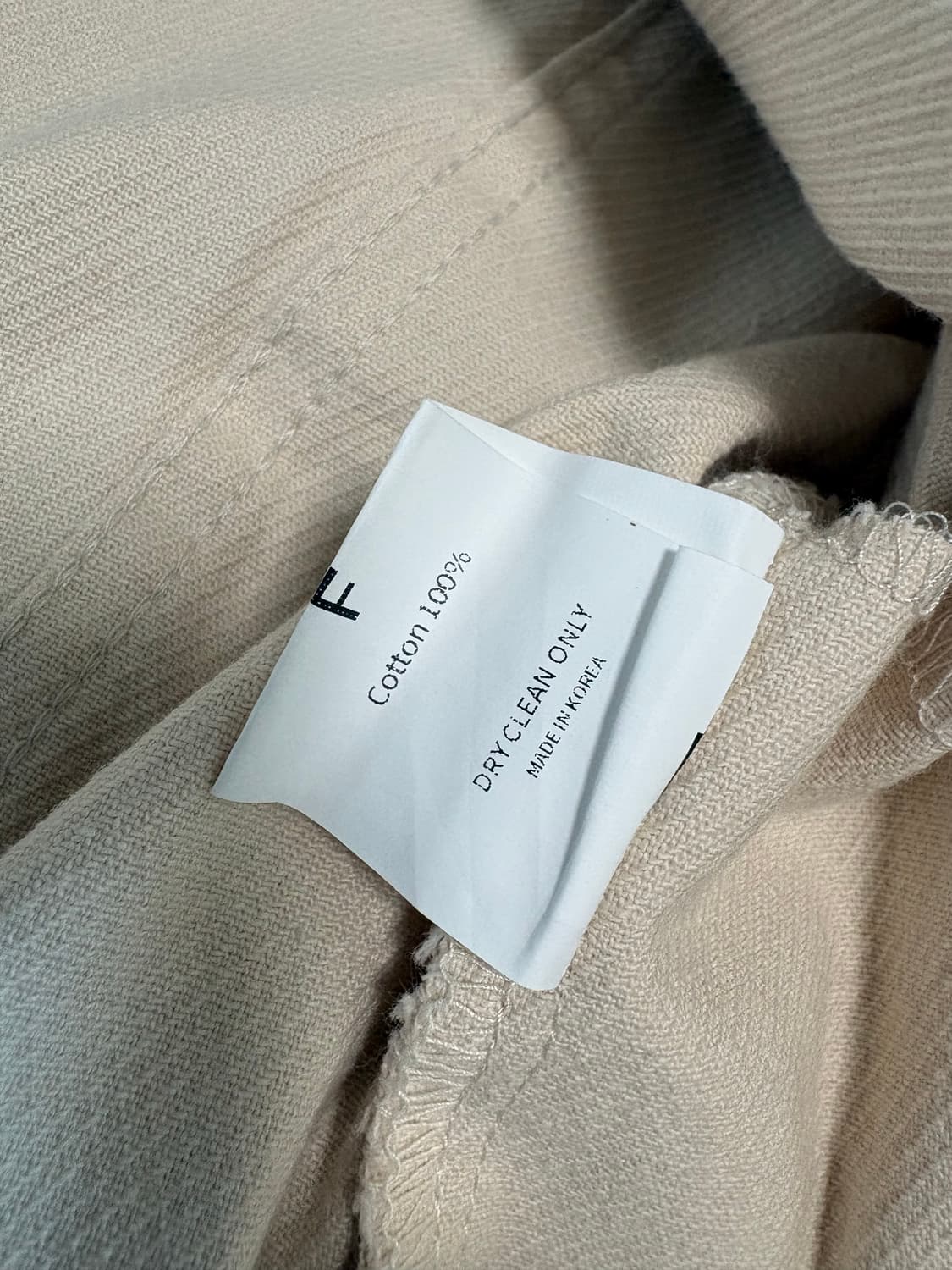 LECYTO 레씨토 바이커 코튼 자켓 상품이미지9