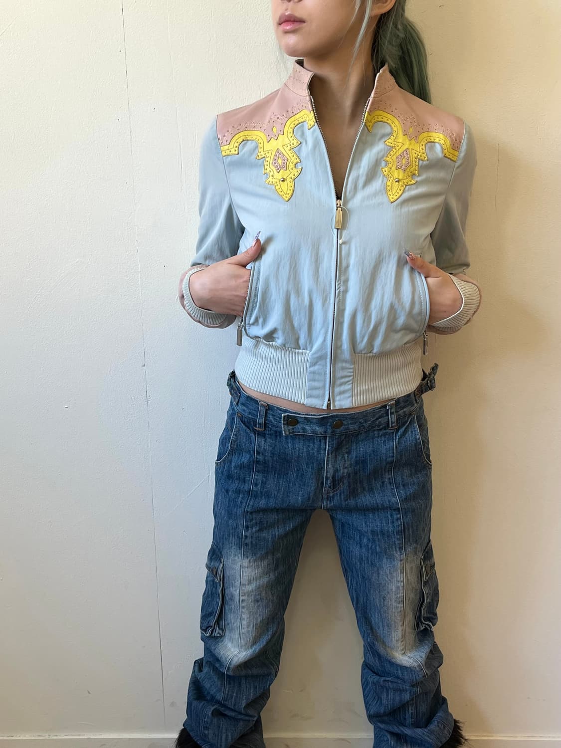 MOSCHINO 아트 패치 자켓 상품이미지4