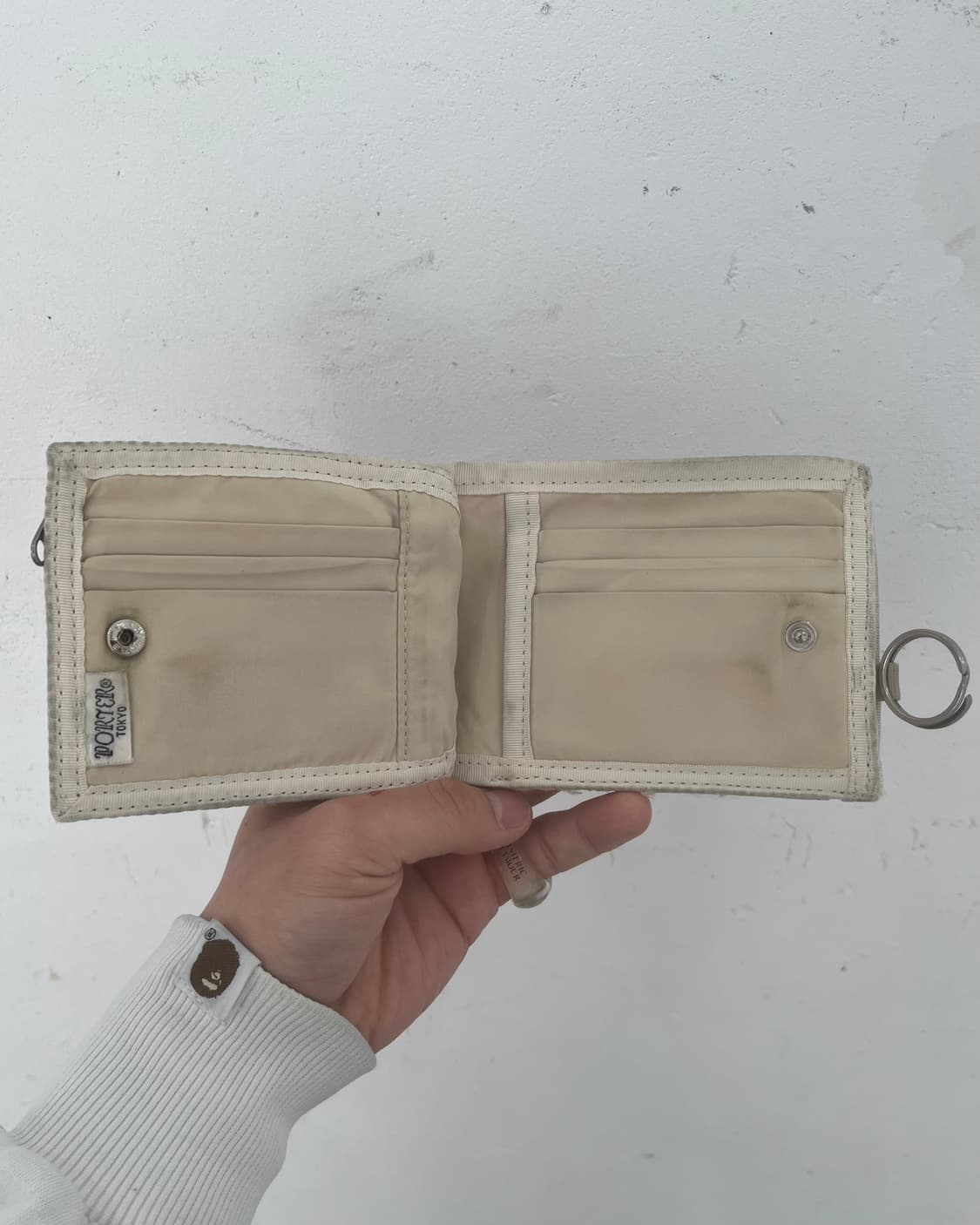 Porter canvas damage wallet 상품이미지4