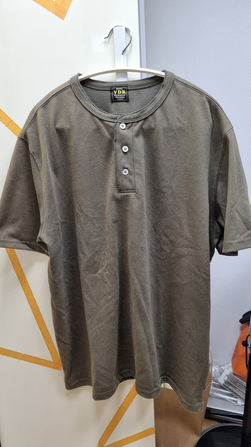 VDR 비디알 코지헨리넥 올리브 반팔 라지 상품이미지2