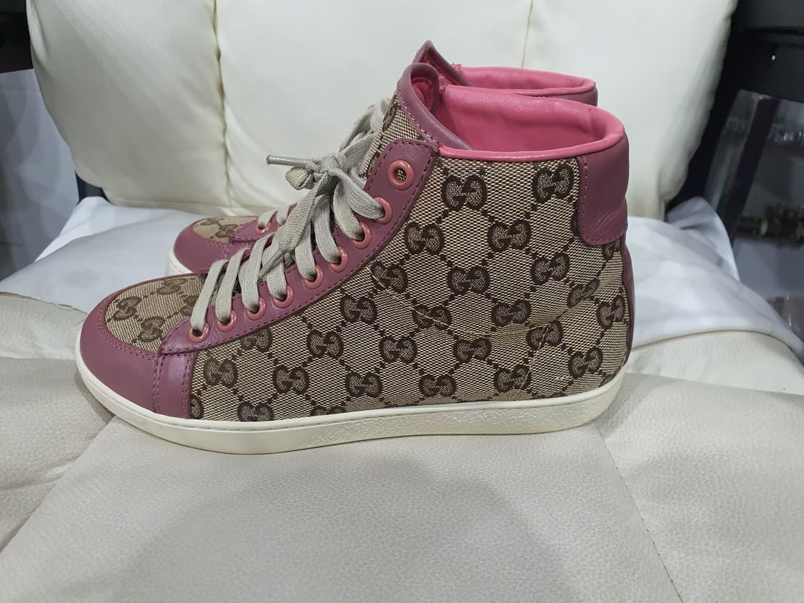 구찌 하이탑 스니커즈(정품) 상품이미지2