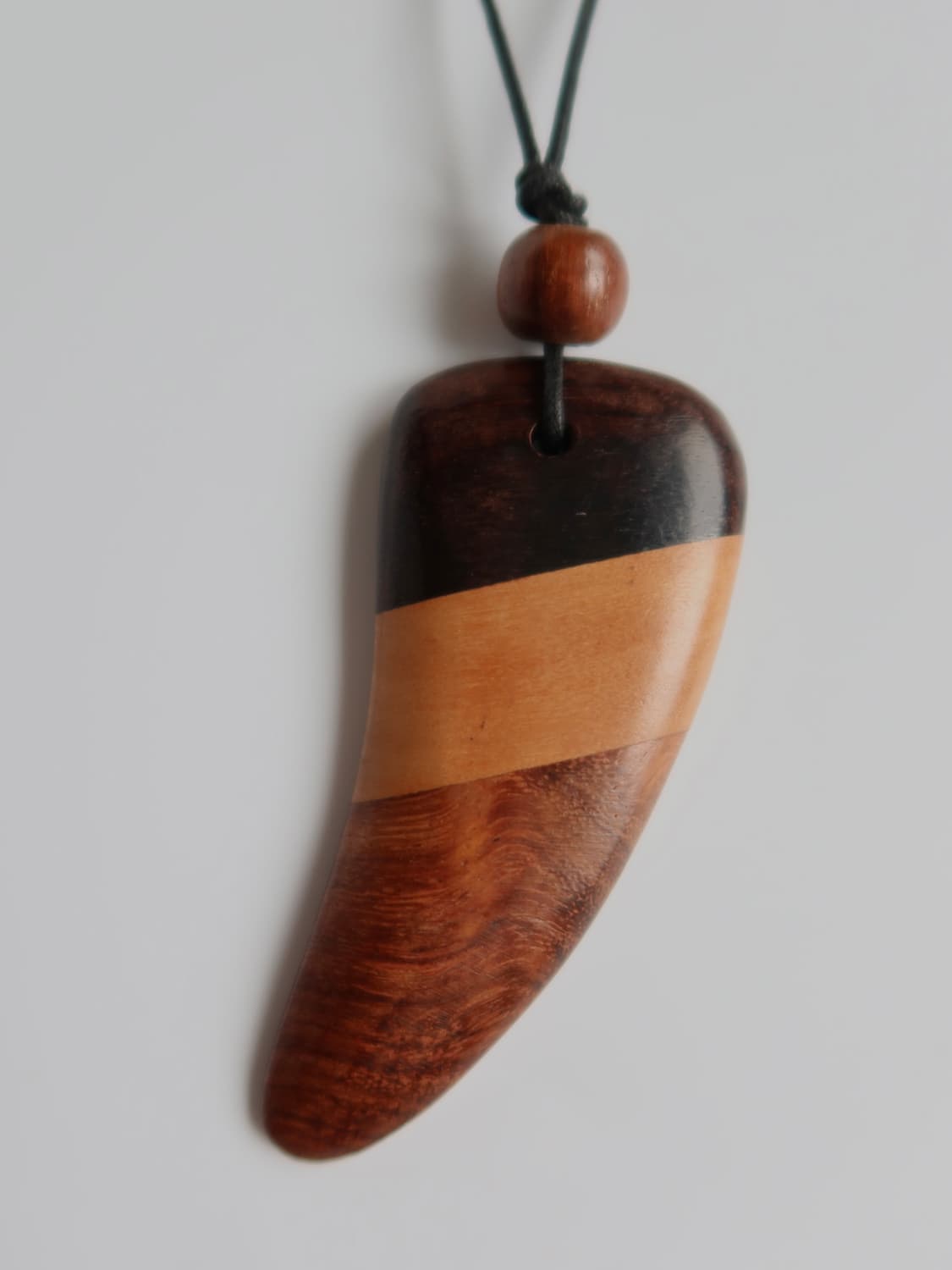 wooden horn pendant necklace 상품이미지4