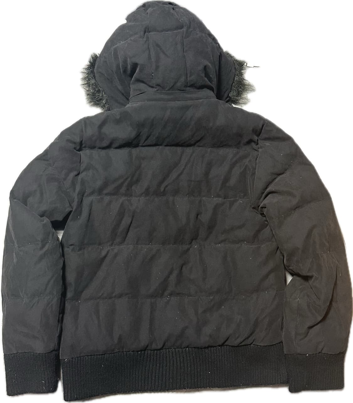 빈티지 울프조 블랙 패딩 상품이미지2