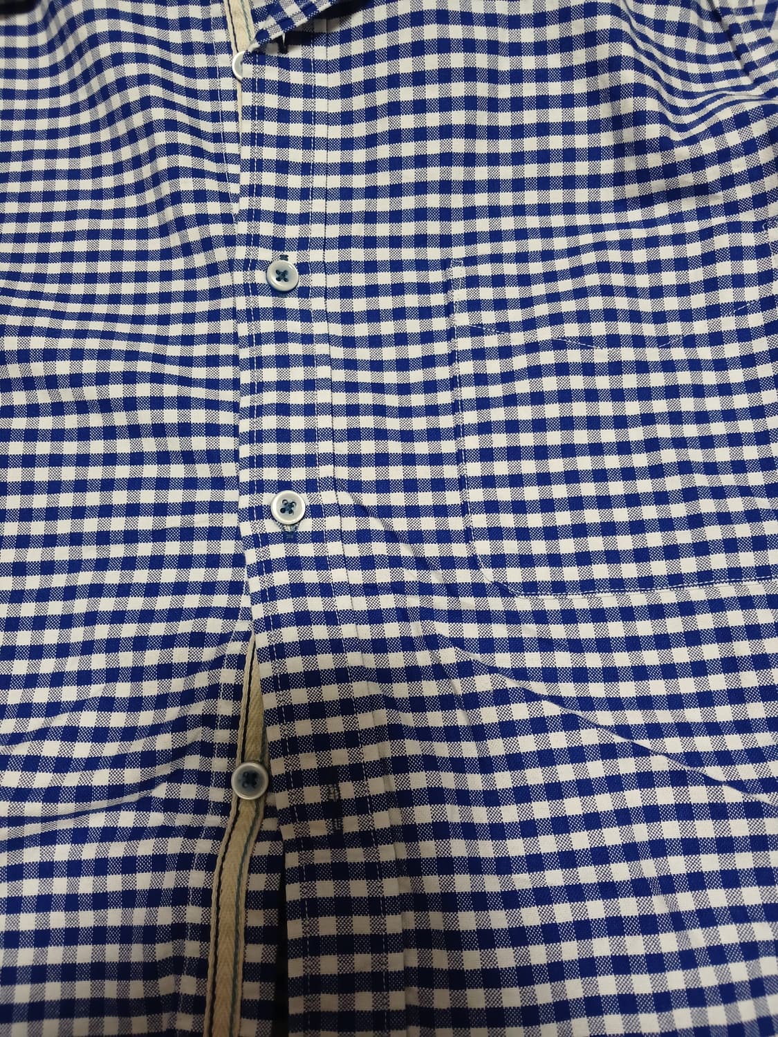 Allowed to unfold 깅엄 옥스포드 셔츠 상품이미지3