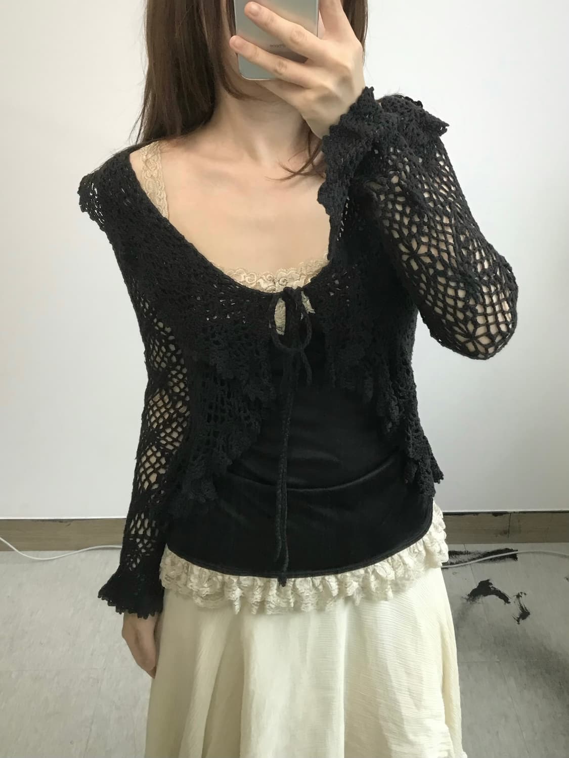 빈티지 크로셰 가디건 상품이미지1