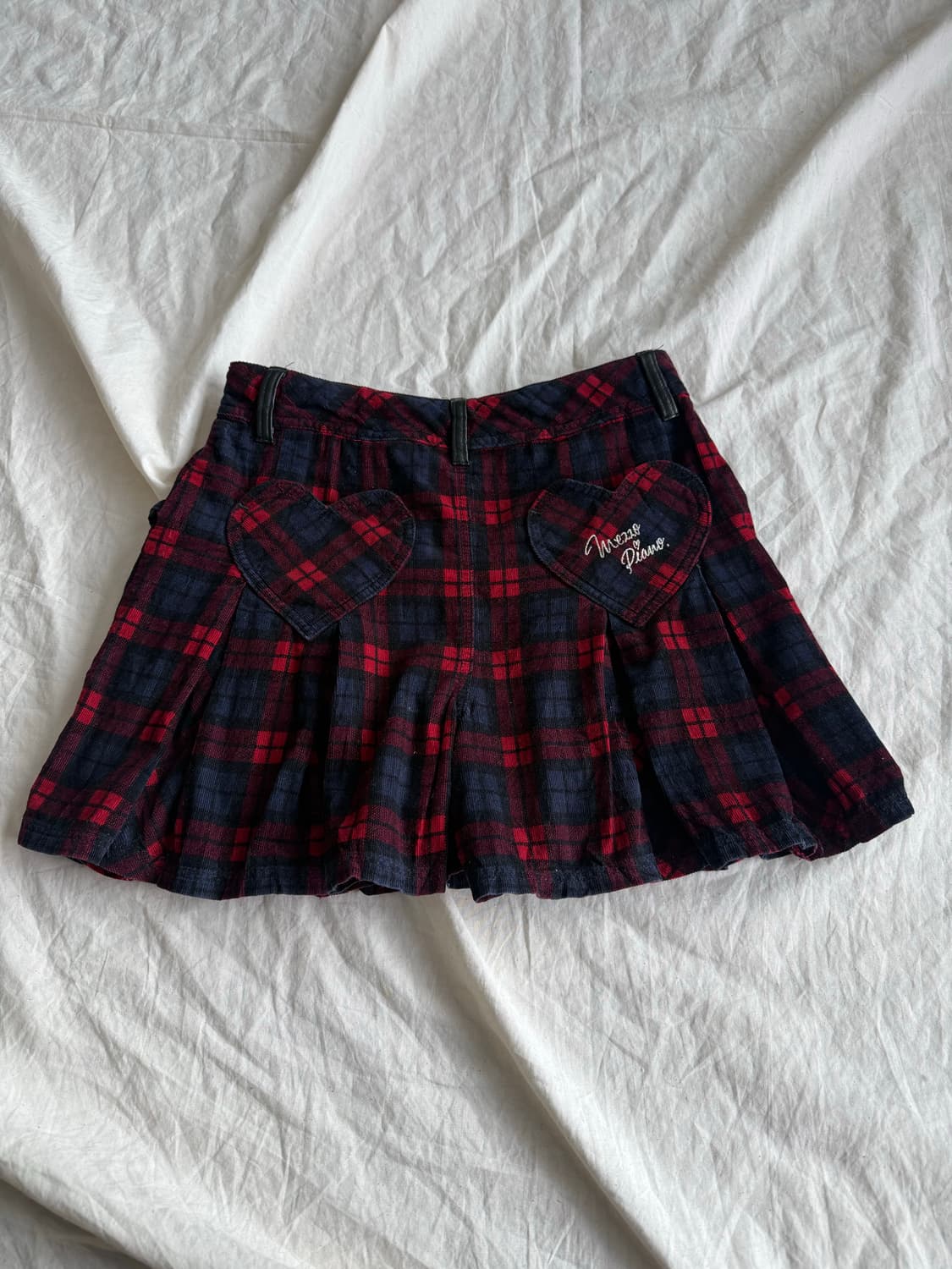 메조피아노 캐캐체 갸루 펑크 코듀로이 미니 스커트팬츠 상품이미지5