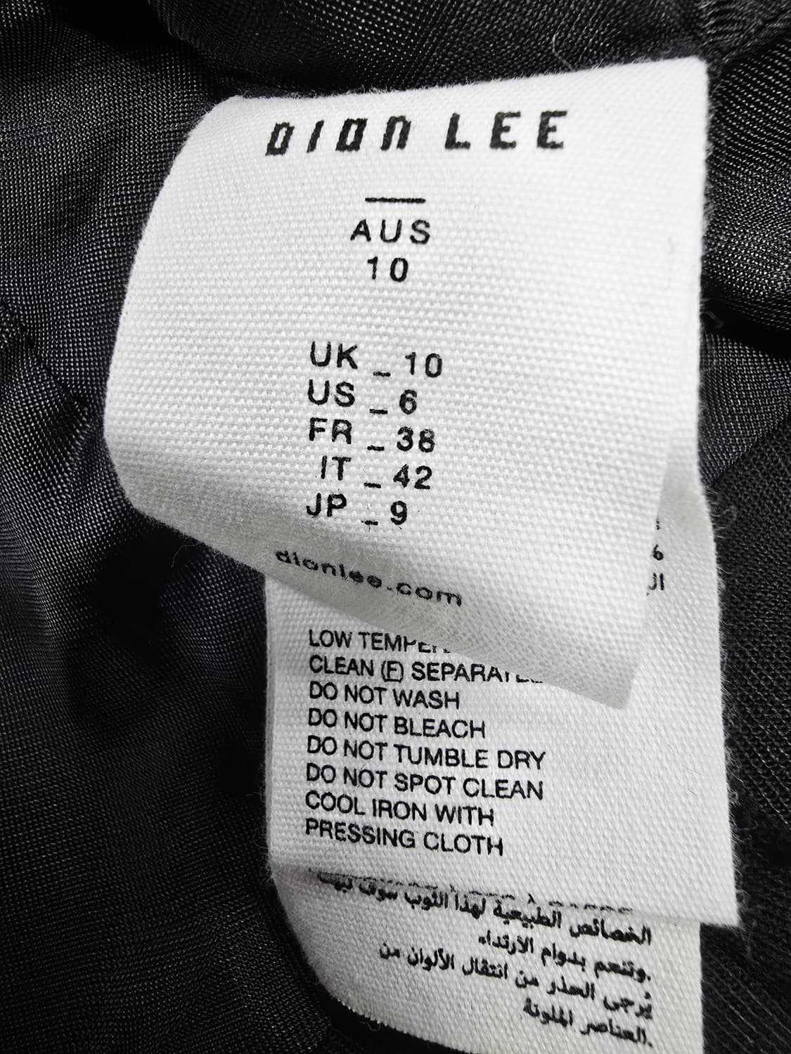 [DION LEE] 크롭 더블 자켓 (AUS 10 / US 6) 상품이미지10