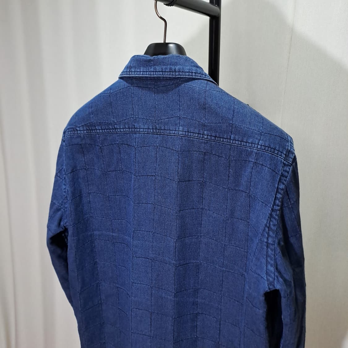 (택포) 시리즈 누빔 퀼팅 데님 아우터 셔츠 105 B368 상품이미지5