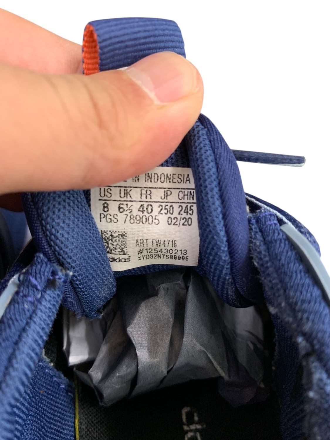 아디다스 에너지 팔콘 X 블루 250 상품이미지9