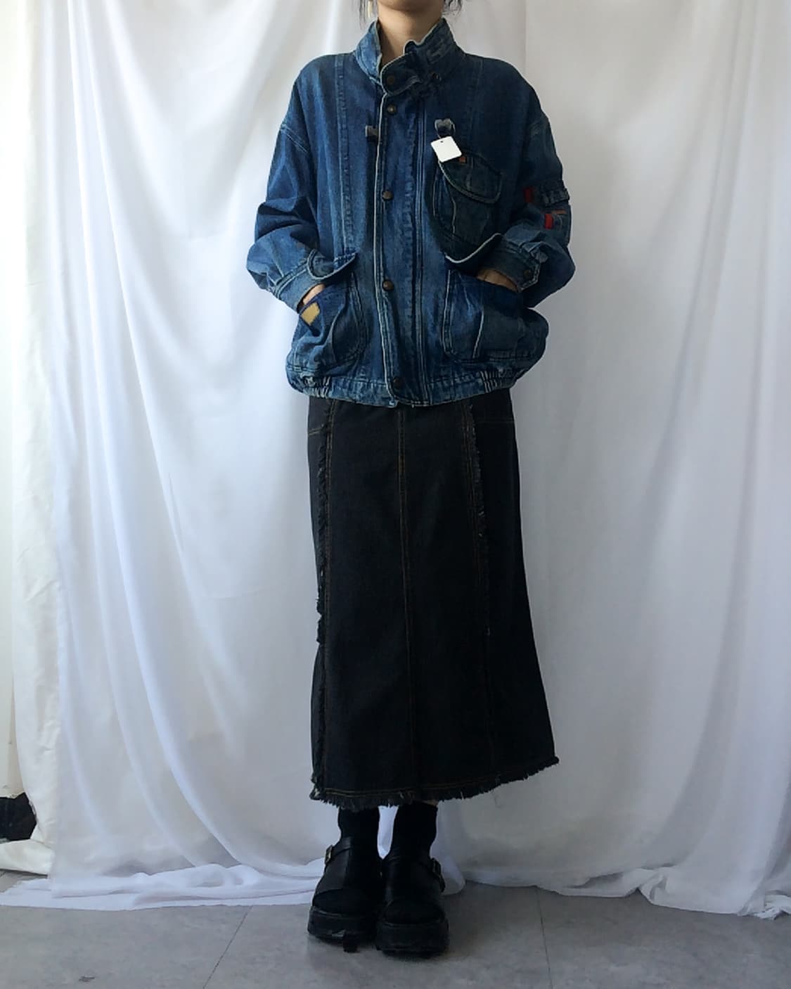 Washing denim jacket 상품이미지5