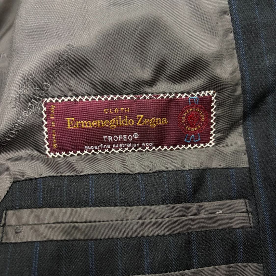 에르메네질로 제냐 스트라이프 블레이저 v2638 상품이미지7