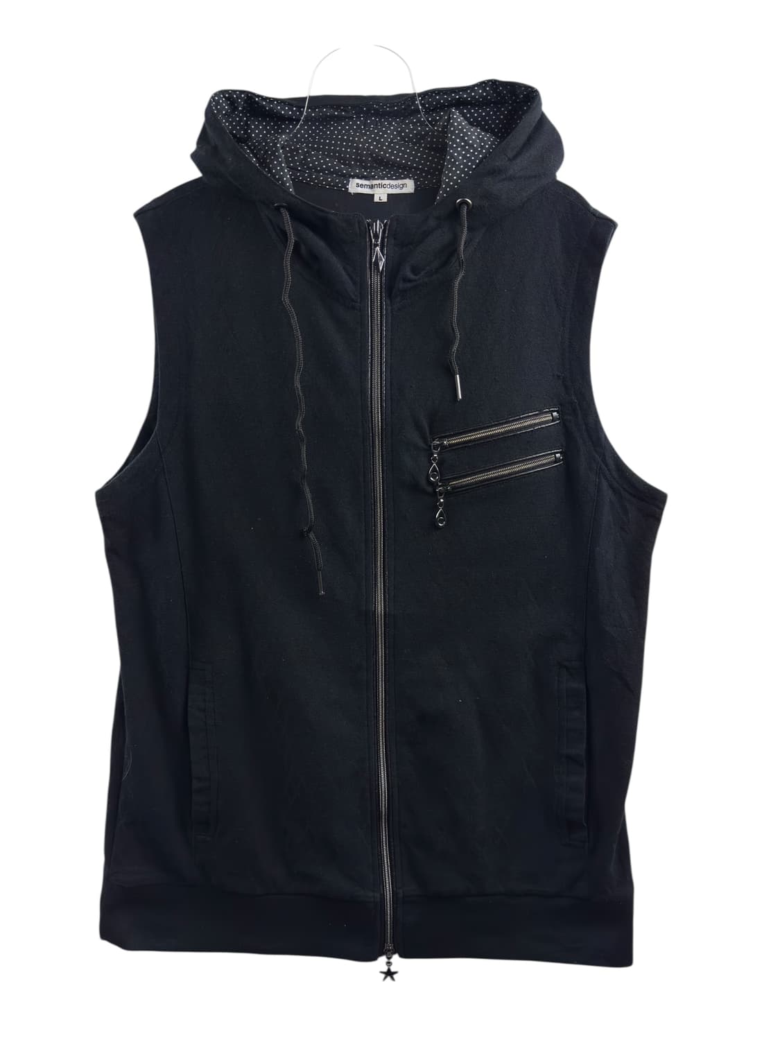 JPN 아가일 도트 투웨이 베스트1313 상품이미지1