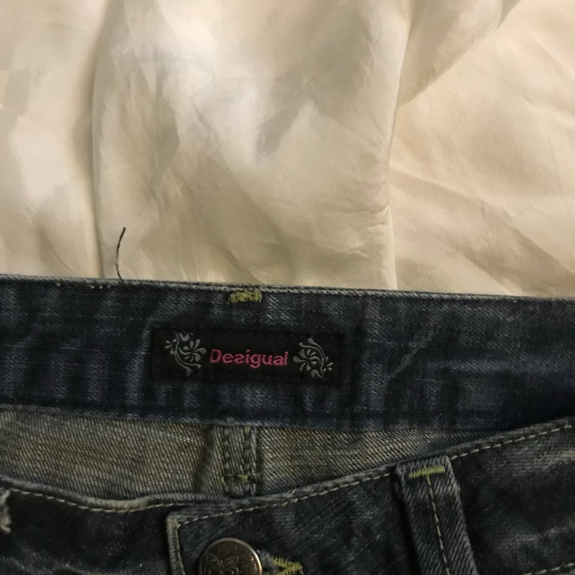 Desigual 데시구알 데님 미니 스커트 상품이미지5