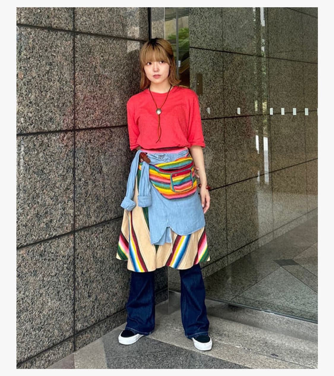 BEAMS BOY - 25SS DENIM FLARE PANTS 상품이미지5