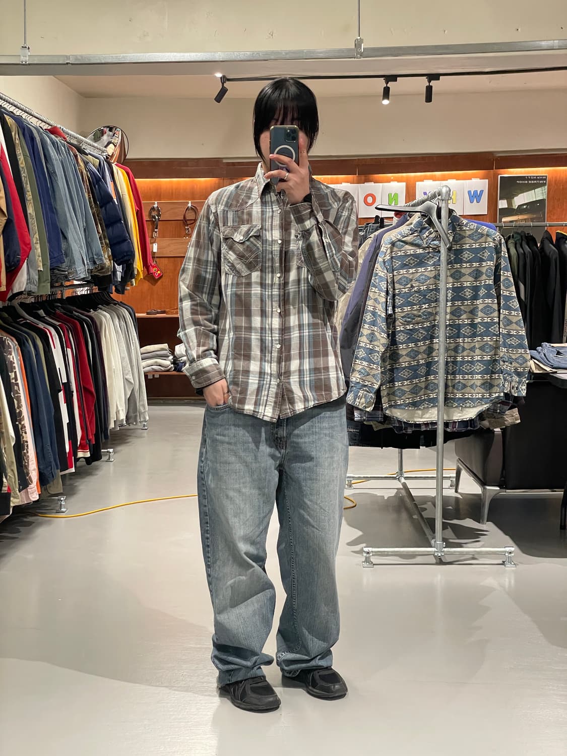 빈티지 웨스턴 셔츠 상품이미지3