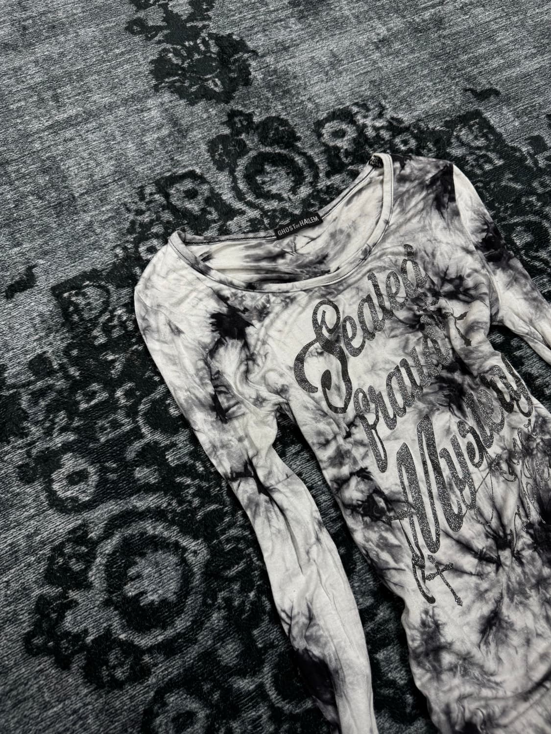 Ghost of harlem garment dyed long sleeve 상품이미지2