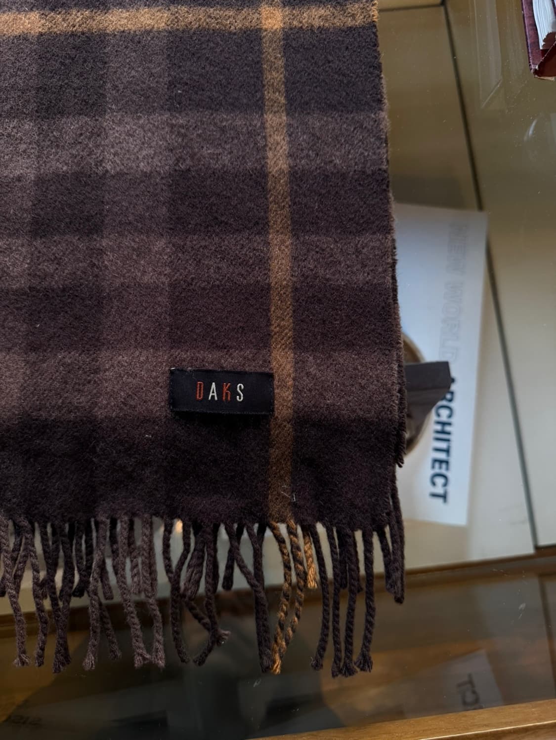 닥스 캐시미어 혼방 머플러  상품이미지9