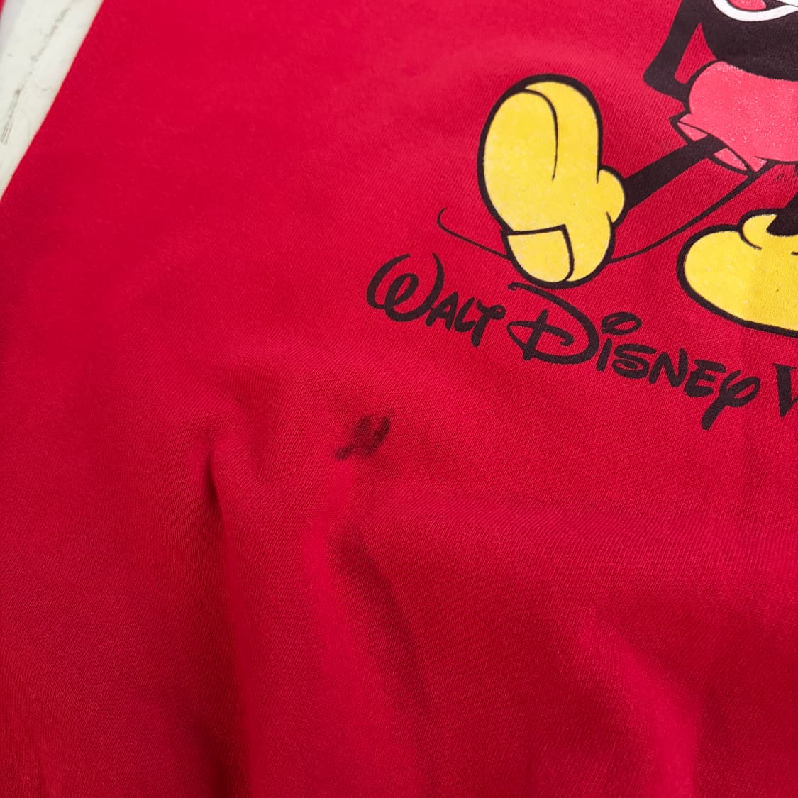 90s USA 디즈니 미키마우스 빈티지 스웻셔츠 L 상품이미지5