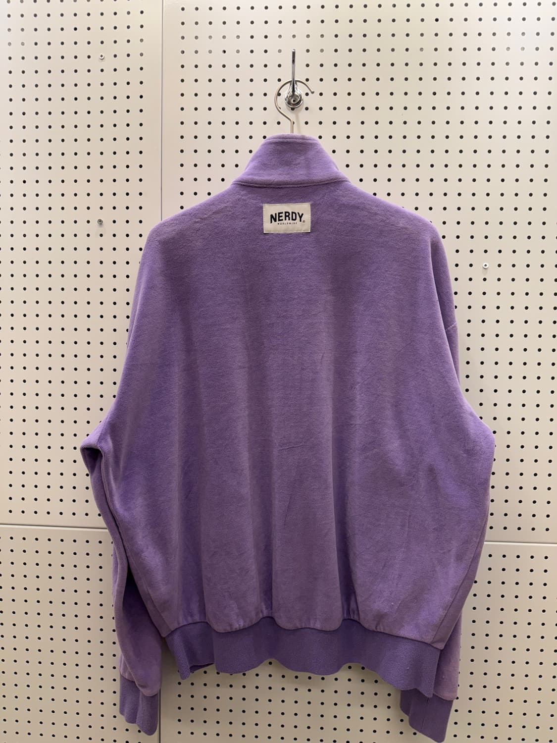 널디 벨벳 퍼플 져지 U135 상품이미지3