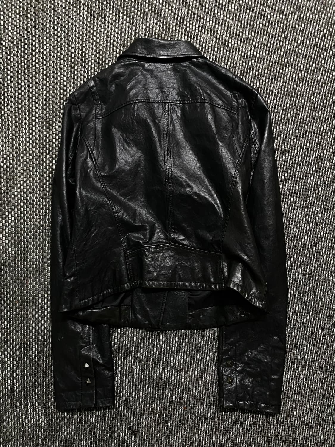 SheepSkin diagonal zipper Detail Jacket 상품이미지6