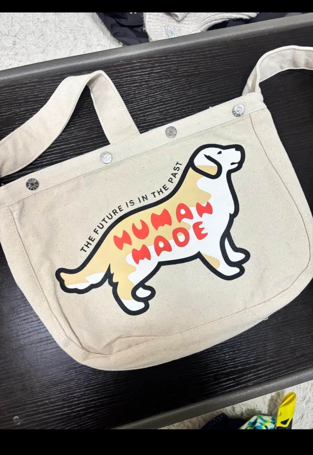 휴먼메이드 페이퍼보이 #2 화이트 크로스백 HM23GD014 상품이미지1