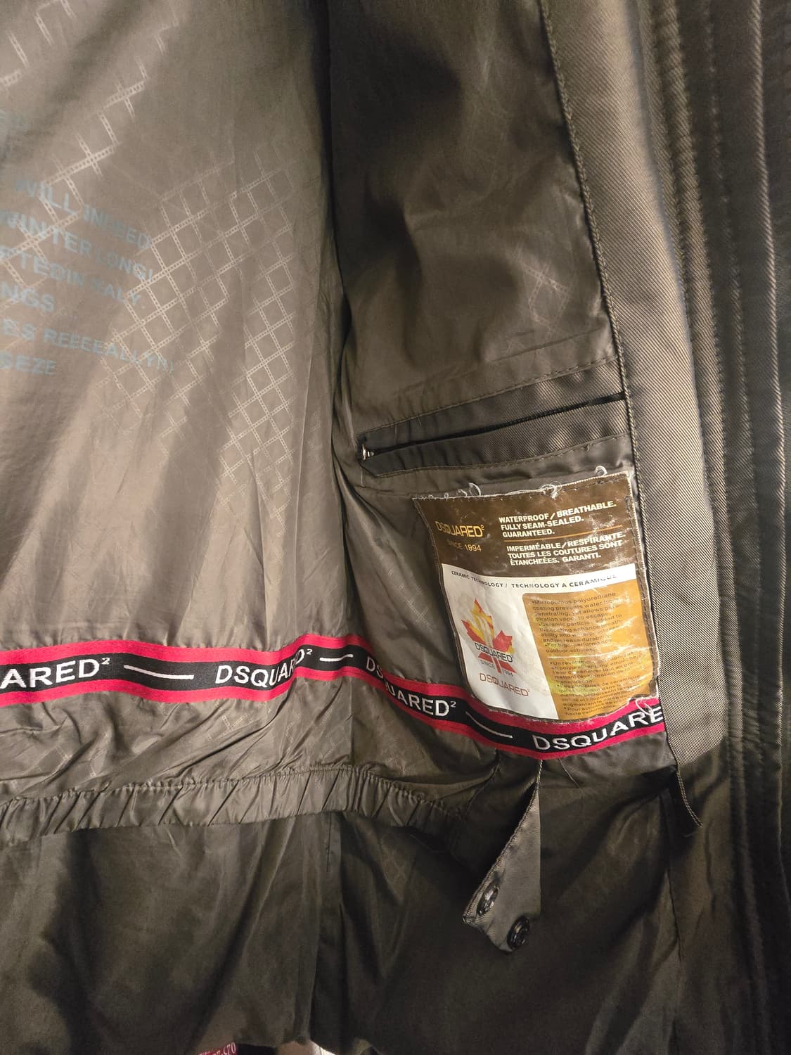 디스퀘어드2(Dsquared2) 후드 패딩 재킷 상품이미지3